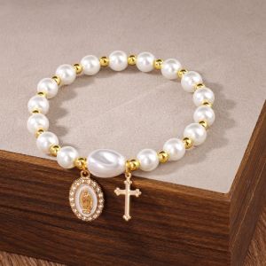 【COD&Fast Delivery】Chinese Style Blue and White Porcelain Bracelet Elastic Vintage Womens Bracelet Fashion Pretty Ceramic Bracelet for Women