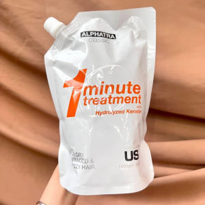 Kem ủ tóc 1 Phút Alphatra Classic 1 Minute Treatment with Keratin 1000gr ( dạng túi )
