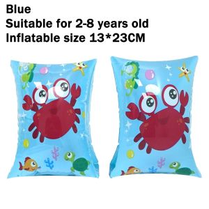 METECH 1 Pair Swim Arm Floaters for Kids PVC Inflatable Swim Arm Bands Sleeves for Swimming