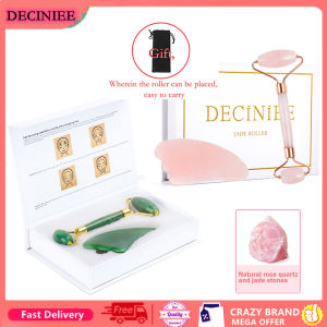 Đá Pha Lê Thạch Anh Hồng Cầm Tay Mát Xa Mặt Bộ Con Lăn Mát Xa Ngọc Bích Nâng Mặt Chăm Sóc Da