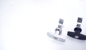 Handle Lock set with Stem & Key Outdoor Shed Lock Metal Door Latches Lock Adjustable Door Lock Simple Use for Easy Access