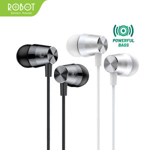 Headset Earphone ROBOT Android / iPhone - Garansi Resmi 1 Tahun - RE101 RE101S