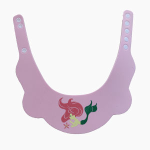 Cartoon Animal Baby Shower Cap Adjustable Hair Wash Hat Shampoo Shield for Newborn Infant Ear Protection Kids Shampoo Bath Head Cover Ear Protection