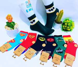 KAOS kaki anak PAUD TK SD MOTIF KARTUN HELLO KITTY MICKEY MOUSE BARBIE SPIDERMAN BATMAN MINI MOUSE l