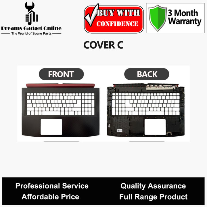 Replacement%20Part%20Cover%20A%20B%20C%20D%20LCD%20Screen%20Hinges%20for%20Acer%20Nitro%205%20AN515-51%20AN515-52%20N17C1%20-%20Image%205