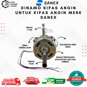 JMT - DInamo Motor Kipas Angin Untuk Kipas Angin Sanex