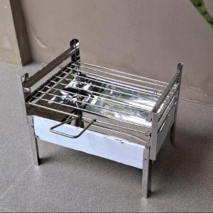 HEAVY DUTY PURE STAINLESS PORTABLE PARILYA/GRILLER MINI PARILLA WITH STAND