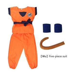 Rabbite Anime Dragon Ball Z Costume For Kids Boy Son Goku Cosplay Halloween Carnival Party Birthday Costume Christmas Costume