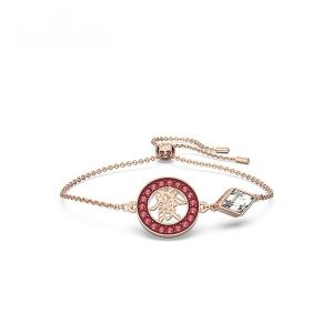 Swarovski Crystal and Silver Swan Bracelet Colorfast Suitable as a Friendship Gift with Adjustable Size