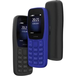 HANDPHONE NOKIA 105 2022 HITAM NEW DUAL SIM HP NOKIA 105