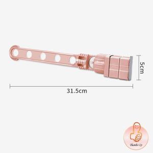 THUMBS UP ราวตากผ้าล๊อคกับกรอบหน้าต่างติดตั้งง่าย