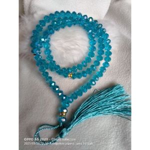 tasbih batu kristal berkilau 8mm 99 butir/penglengkapan sholat tasbih kristal.tasbih butir 99grosir tasbihgrosir aksesories murah