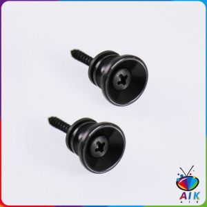 AIK หมุดยึดสายกีตาร์ หมุดล็อคสายสะพาย อุปกรณ์เสริมกีตาร์ Guitar Strap Locks Buttons