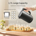 Simplus Electric Jug Kettle (1.7L/1500W) 304 Stainless Steel Auto Power Off Boil-Dry Protection. 