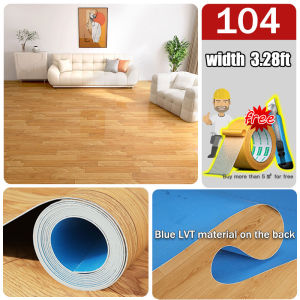[2025 New] Tikar Getah Tebal 1 gulung 3.28 ft * 16.4 ft Vinyl Flooring Waterproof non-slip Wear-resistant Directly laid on cement floor PVC Floor sticker vinyl floor Tikar Getah Lantai 地板貼