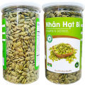 COMBO 2 HŨ NHÂN HẠT BÍ XANH ĐÃ TÁCH VỎ THƯƠNG HIỆU SK FOOD - MỖI HŨ 350G. 