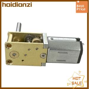 haidianzi Mini Gear Motor Micro Worm Gear Reducer Brush DC Motors Electronic Devices 1218GE-N20 DC 12V (to 6V 3V)