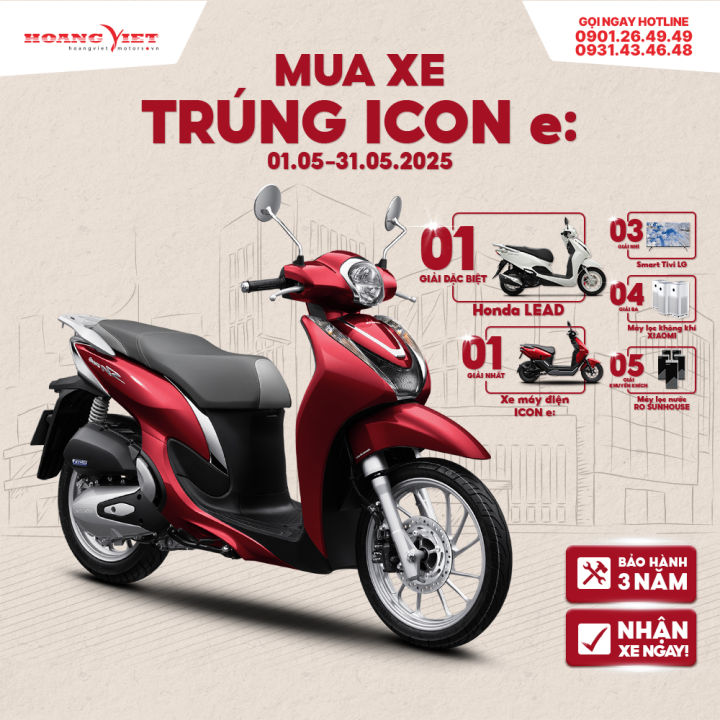Xe Máy Honda SH Mode 2024 - Phiên Bản Tiêu Chuẩn