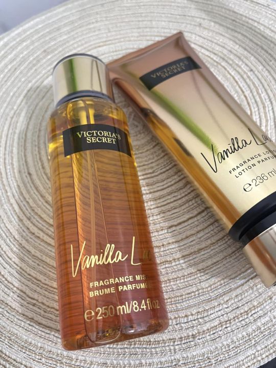 2IN1 SET VANILLA LACE Victoria's Secret Perfume & Lotion Fragrance Mist Duo  100ml-TrendyAllph06