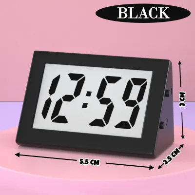 Mini Silent LED Digital Clock Desktop Time Date Display Portable Electronic Clocks 迷你时钟 Jam Meja