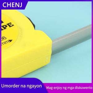 CHENJ 2 3 Meters Retractable Ruler Tape Portable Mini Metal Pull Ruler Tape Measure