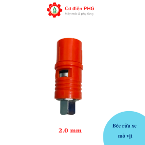 Béc rửa xe mỏ vịt cao áp chuyên dùng xịt rửa xe | Đầu nối răng trong 13.8mm| Lỗ 1.2mm - 2.0mm