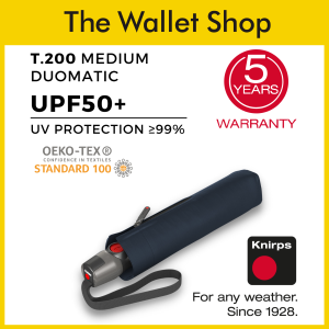 Knirps T.200 Medium Duomatic Umbrella (w & w/o UV Protection)