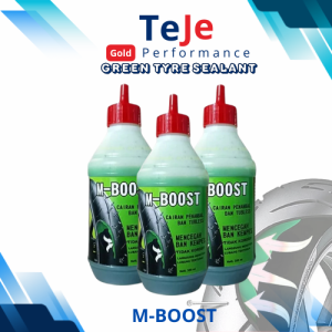 Cairan Ban Tubeless Motor M-BOOST HIJAU 350 ML - Anti Bocor