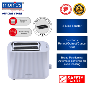 Morries 2 Slice Toaster MS2188PT