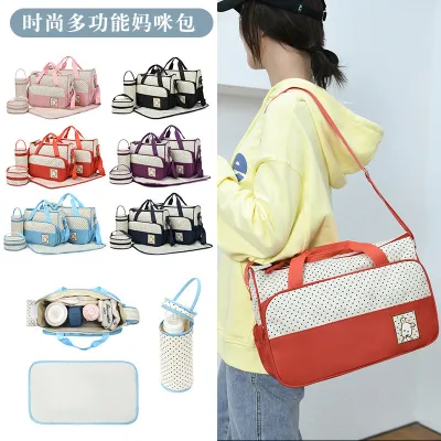 5 in 1 Multifunction Mommy Bag