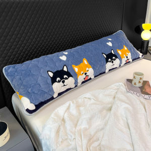 SUNLIGHT HOME Vỏ gối dài bằng vải flanen vỏ gối dài vỏ gối ôm thoáng khí vỏ gối đôi