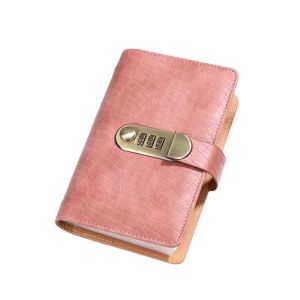 YOUSHI TOP With Password Lock Saving Money Binder Savings Handbook Wallet Storage Budget Binder with Lock Detachable A6 Account Book Girls Boys