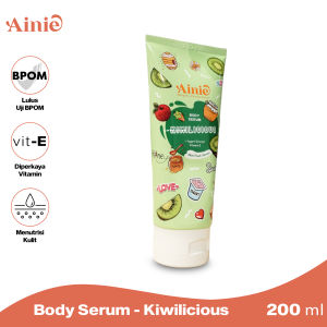 Ainie Body Serum BPOM 200 ML Serum Kulit Skinfood Series Perawatan Kulit HOL-AINIE