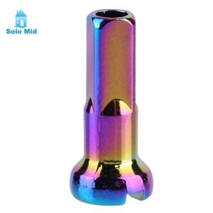 【New Arrival】 10Pcs Colorful Spokes Nipples 14G Cycling Wheel Spoke Nipples Bicycle Spoke Nipples End Tips for Mountain Road Bicycles