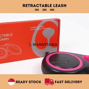[SG] Retractable Dog Leash    3M 5M 8M    Dog Leash    Cat Leash