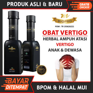 Obat Vertigo Sakit Kepala Vertigo Mertigo Vertigo Vastigo Pusing Kliyengan Pusing dan Mual Pusing 7 Keliling Pusing dan Demam Pusing Lemes Pusing Vertigo Paling Ampuh Tanpa Efek Samping Dengan MBIOPRO Asli Original 100% Mulitikhasiat Halal Herbal