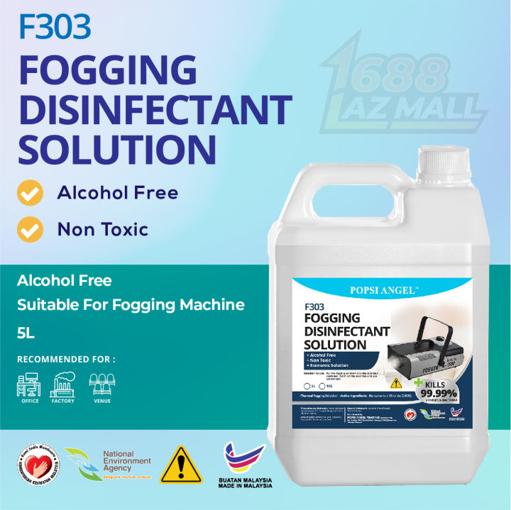 【FAST SHIPPING】 Fog Disinfectant Liquid 5 Litre 雾消毒液/ /N1 Fog Liquid 4 ...