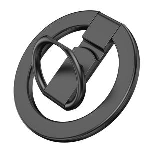 Foldable MagSafe Double Ring Phone Kickstand Detachable Hand Grip for iPhone