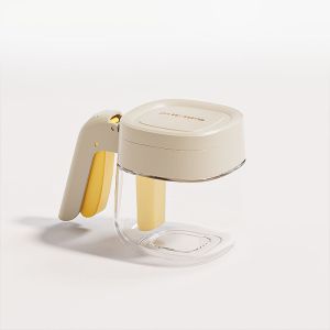 BOSSLU Tempat Penyimpanan Bumbu Garam Dengan Peganggan Pembuka Tutup Model Flip Top