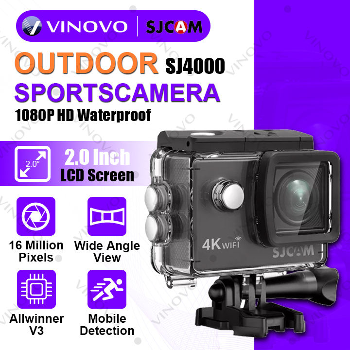 Caméra Sport 1080P WIFI - SJ4000 - Bueno Maroc