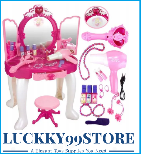 Gift Set Vanity Dresser Toys Vanity Dressing Table Make Up Kit