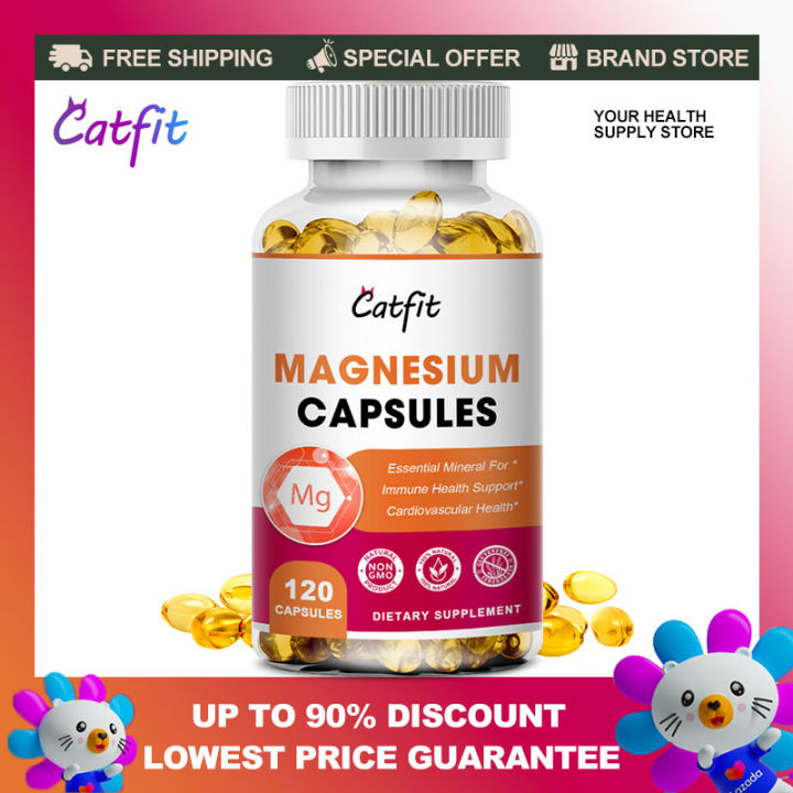 Magnesium Glycinate Capsule 400mg Supplement Rapid Absorption