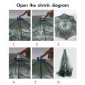 Folding Umbrella fish Net Shrimp Cage, Crab, Fish Trap Cast Fish Net shrimp fishing tool. 