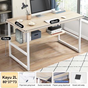 Meja Belajar Minimalis Meja Kantor Kayu Meja Kerja Sederhana Meja Kamar Tidur 120CM