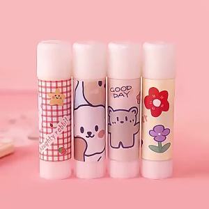 Hồ Khô 9g Hoạt Hình Cute Dán Giấy Nhanh Khô Không Lem Cho Bé Keo Dán Giấy Sạch Gọn Không Bẩn Tay