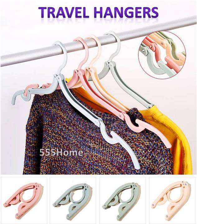 Travel Hanger / Foldable Hangers/ Portable /Peg /Laundry/ Hang Clothes ...