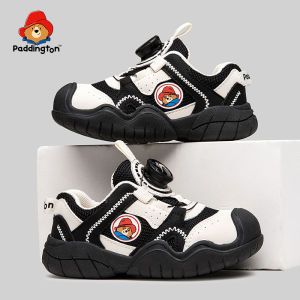 ＜1207＞  Paddington Bear Childrens Shoes 2024 Autumn New Childrens Mesh Breathable Non-Slip Casual Boys and Girls Closed Toe Coolname Sneaker