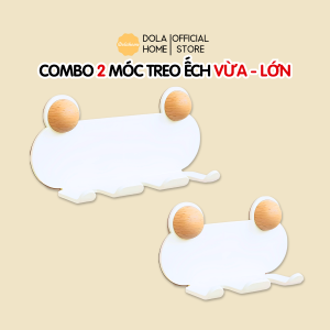 [Mới 2026] Giá đỡ phích cắm điện thoại hình ếch Dola Home treo củ sạc máy sấy đồ dùng đa năng gọn gàng không cần khoan