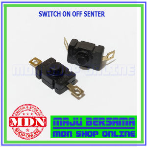saklar push on off - saklar senter 2 pin 5 pcs
