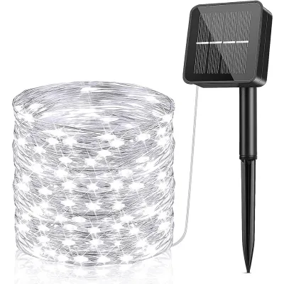 32M Solar Lights Solar Fairy String Lights Outdoor Waterproof Fairy String Lights with 8 Modes for Christmas & Home Decor